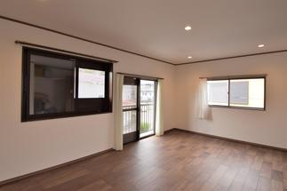 2部屋を1部屋に！広々とした寝室