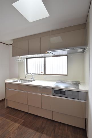 L型からI型キッチンへ