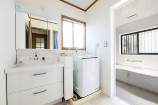 洗面化粧台工事後