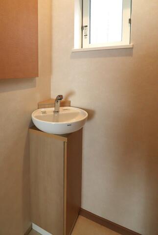 コーナー手洗いキャビネット