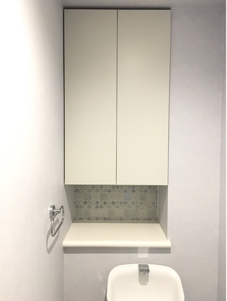 施工後　造付け棚