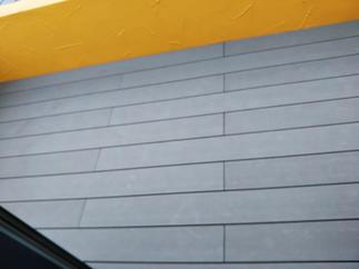 樹脂木のデッキ