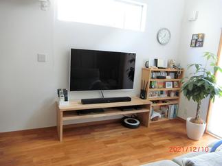 【テレビボード　アフター】