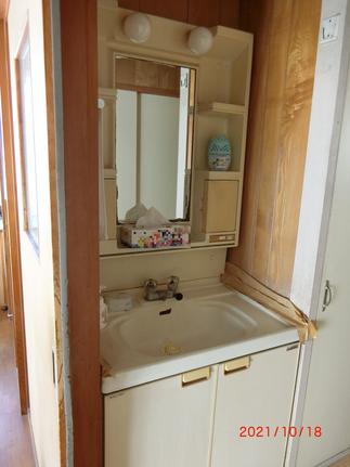 洗面化粧台【ビフォー】