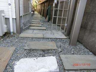 玄関アプローチ【ビフォー】