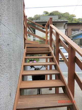外階段【アップ】