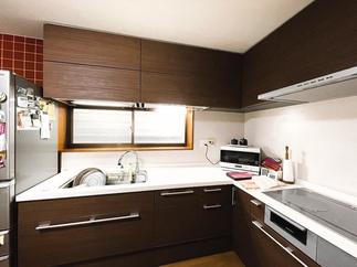 施工完了　キッチン