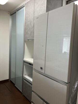 キッチンカップボード　施工後