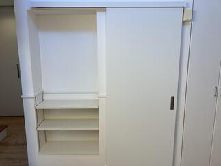 間仕切り施工後