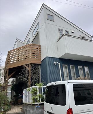 ウッドデッキ施工後