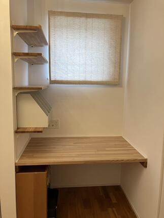 間仕切り　施工後