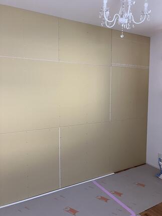 間仕切り　施工後
