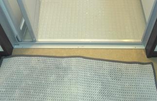 気になっていたお風呂の段差も解消♪