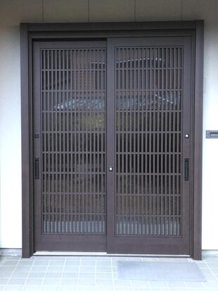 外気の侵入を防ぐ！玄関リフォーム