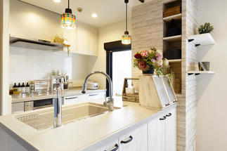 キッチンだって使いやすくおしゃれな空間へ 