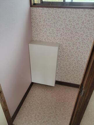 トイレ収納もスッキリ！！