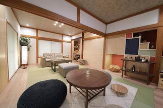 古い和室から和モダンな癒しの空間に生まれ変わりました