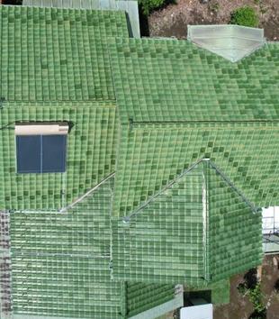 埼玉県三郷市E様邸屋根無料ドローン点検が完了しました。