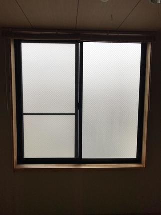 窓　落下防止手すり(ビフォー）