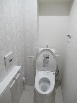 清潔感のあるトイレ空間