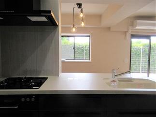 キッチンから見える景色