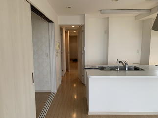 間仕切で生活空間を確保