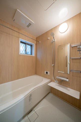 浴室で１日の疲れをすっきりと！