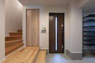 すっきりとした玄関