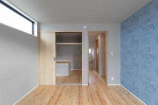 アクセントクロスでオリジナル空間に