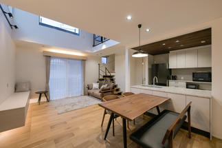 開放感溢れるリビング