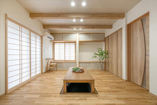 伝統と遊び心を併せもつ和洋折衷の家