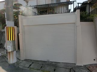 車庫のシャッターを新調！