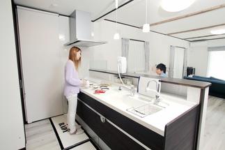 奥様こだわりのキッチン