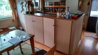 カウンター下収納　Before