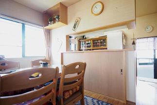 カウンター下収納　After