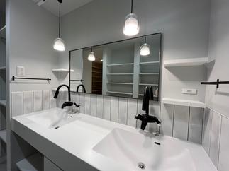 2人並んで使える洗面台