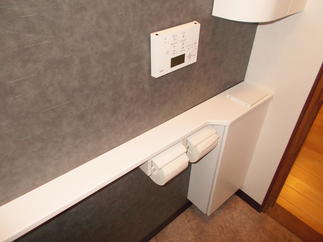 トイレカウンターと収納