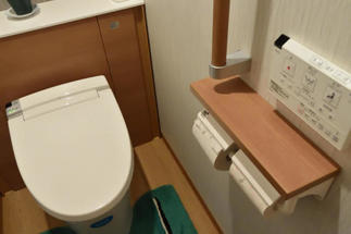 手すりなどにもこだわりを