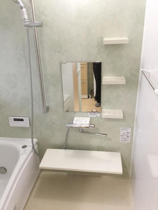（After）システムバス　洗い場