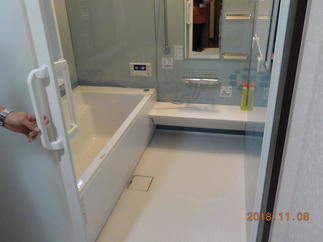 （After）システムバス　引き戸