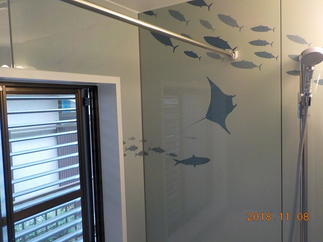 （After）システムバス壁