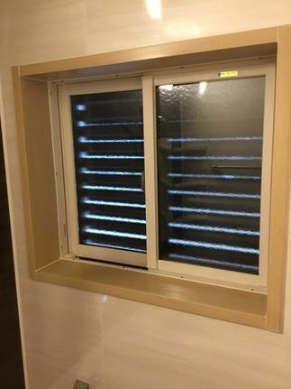 After(浴室　窓）