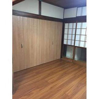 リビング　床の補強