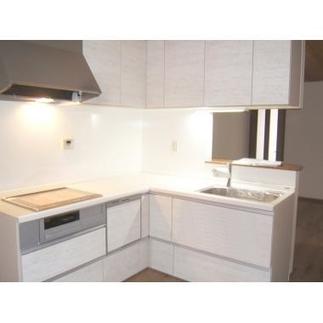 LDK　キッチン「クリナップ　ラクエラ」