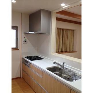 開放感あふれるオープンキッチン