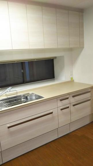 デッドスペースをなくしたキッチン