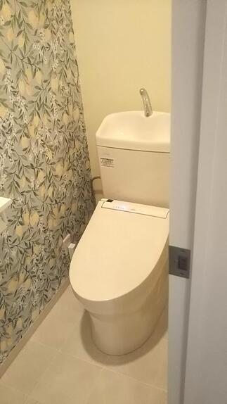 お掃除しやすいトイレ