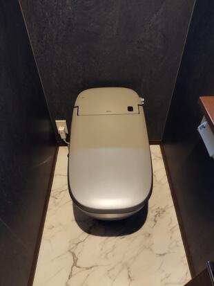 シックなたたずまい モダントイレ