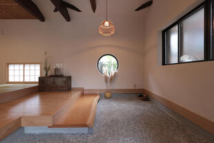 古民家を生かしたアトリエ