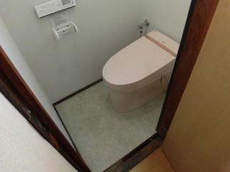 1階トイレ　After